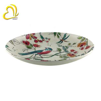 Eco-Friendly Bamboo Fiber Plate OEM ODM Accept