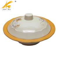 dishwasher safe melamine serving bowls with lids