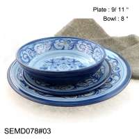 SEBEST Factory Wholesale 4Pc New Style Melamine Dinnerware Sets Melamine Dinnerware Tableware