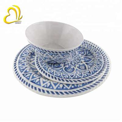 Great Edge Grinding ODM Accept Custom Melamine Bowl Set