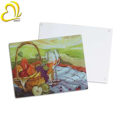 Sublimation blank glass cutting Board For Sell