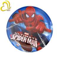 SEBEST Cartoon Spiderman Kids Melamine Tableware Superhero Children Melamine Plates Set Custom What You Want